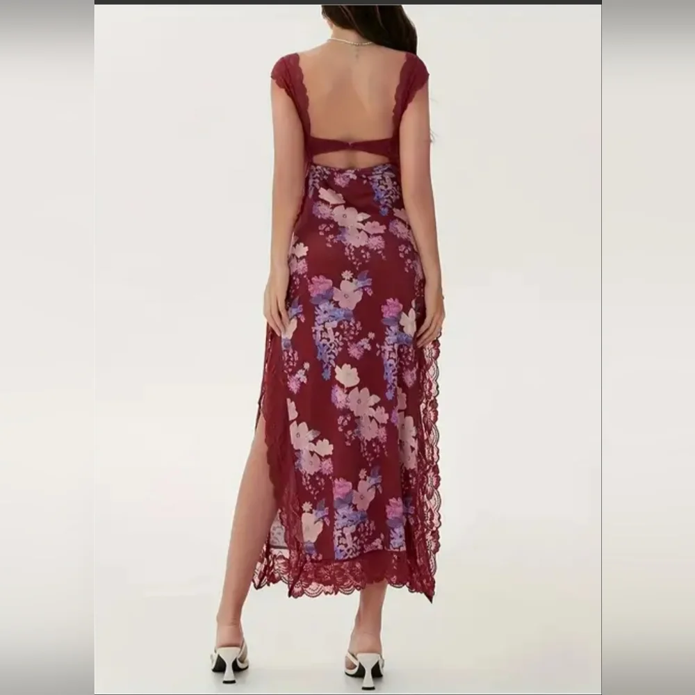 NWT Free People Suddenly Fine Maxi Slip - Picture 2 of 11